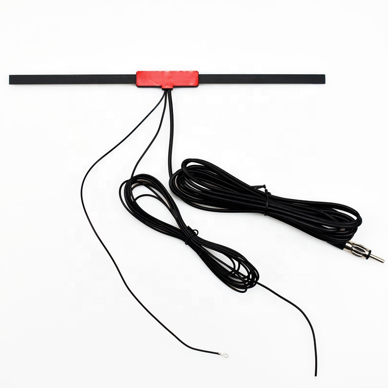 Car Windshield AM FM Radio Antenna Signal Amplifier Booster 12V Hidden Antena Truck Radio Stereo Active antenna