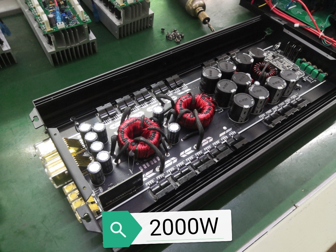 Monoblock amplifiers for car audio 2000W CAR AMPLIFIER
