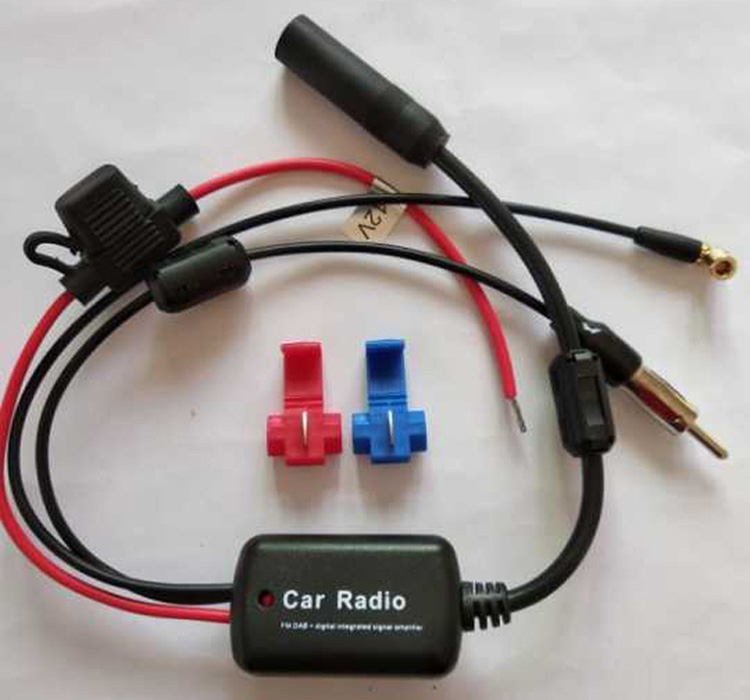 Signal Amp Amplifier Booster DAB radio antenna signal amplifier digital FM/AM radio FM car general antenna