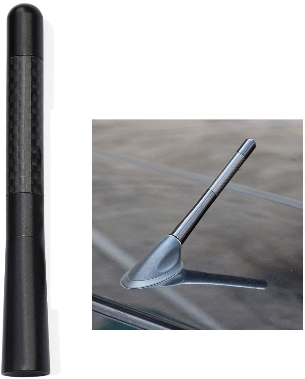 Vehicle Antenna Mast Carbon Fiber Stubby Car Antenna Truck Antenna
