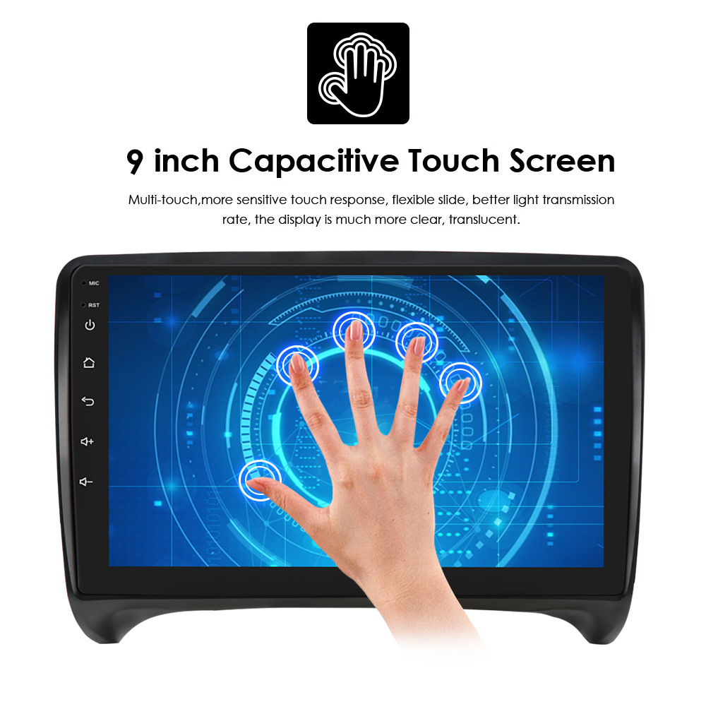 Android 10 5*USB PX6 4+64G Car Multimedia Player For AUDI TT MK2 2006-2014 TDA7850 Wireless Carplay DAB GPS Radio