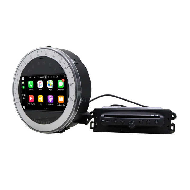 car dvd player for MINI COOPER Octacore Android 10.0 with 7inch Capacitive Screen/GPS/DVR/TPMS/OBD2/WIFI/Car stereo dvd player