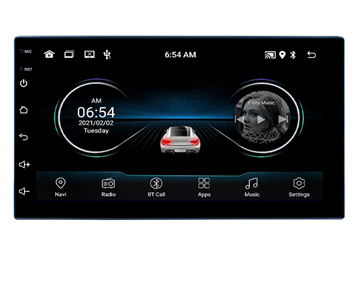 Wholesale Universal Gps Navigation 7 Inch Car 2 Din Android 10 Car Screen For 500+ Models